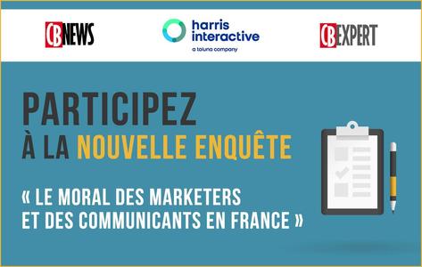 CB Expert et Harris Interactive lancent le Baromètre sur le moral des marketers et des communicants en France